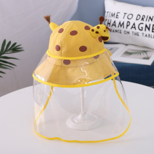Yellow Giraffe Anti-droplet Hat for Children