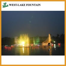 Musical Fountain Project in Man-made Lake of Park
