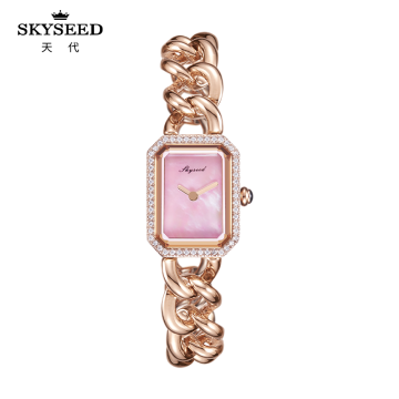 SKYSEED Jam Tangan Wanita Dail Kecil Trend Wild Strap