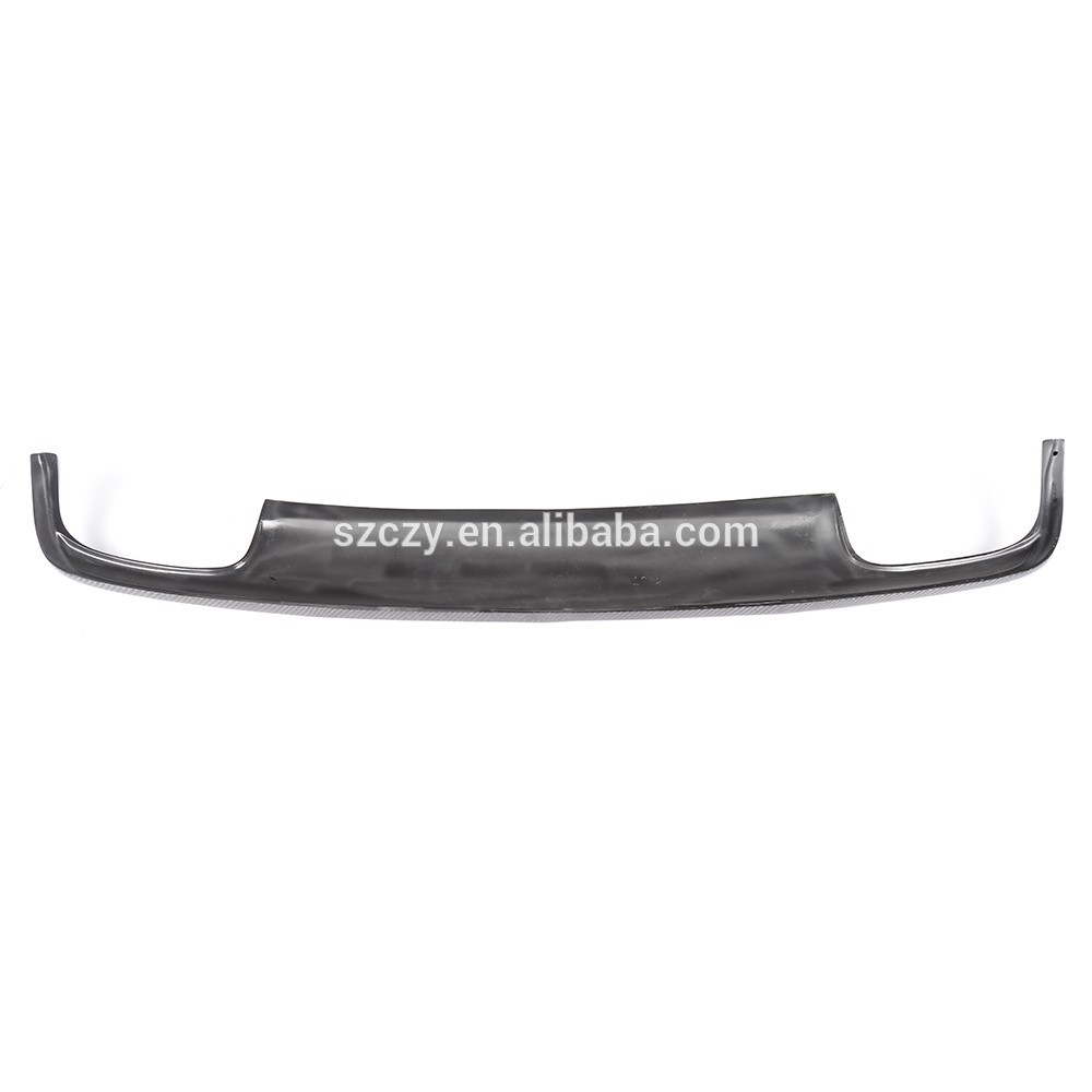 Carbon Fibre Rear Bumper Diffuser Lip for Mercedes Benz W211 E55 AMG Sedan 2002 2006