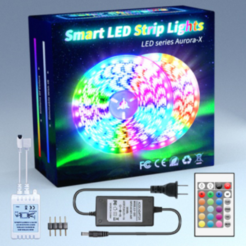 Smart LED Strip Light 5050 remote control inframerah