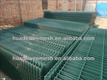 pvc coated welded euro fence/mesh 50x200mm/2D and 3D fence