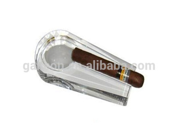 Round head rest cigar crystal Ashtray