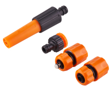 Plastic 2-Way Garden Water Gun with Fitting Set