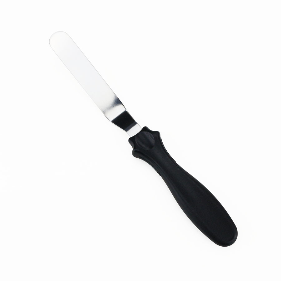 Spatule de décoration de gâteau glacé en angle pour cuisine en acier inoxydable