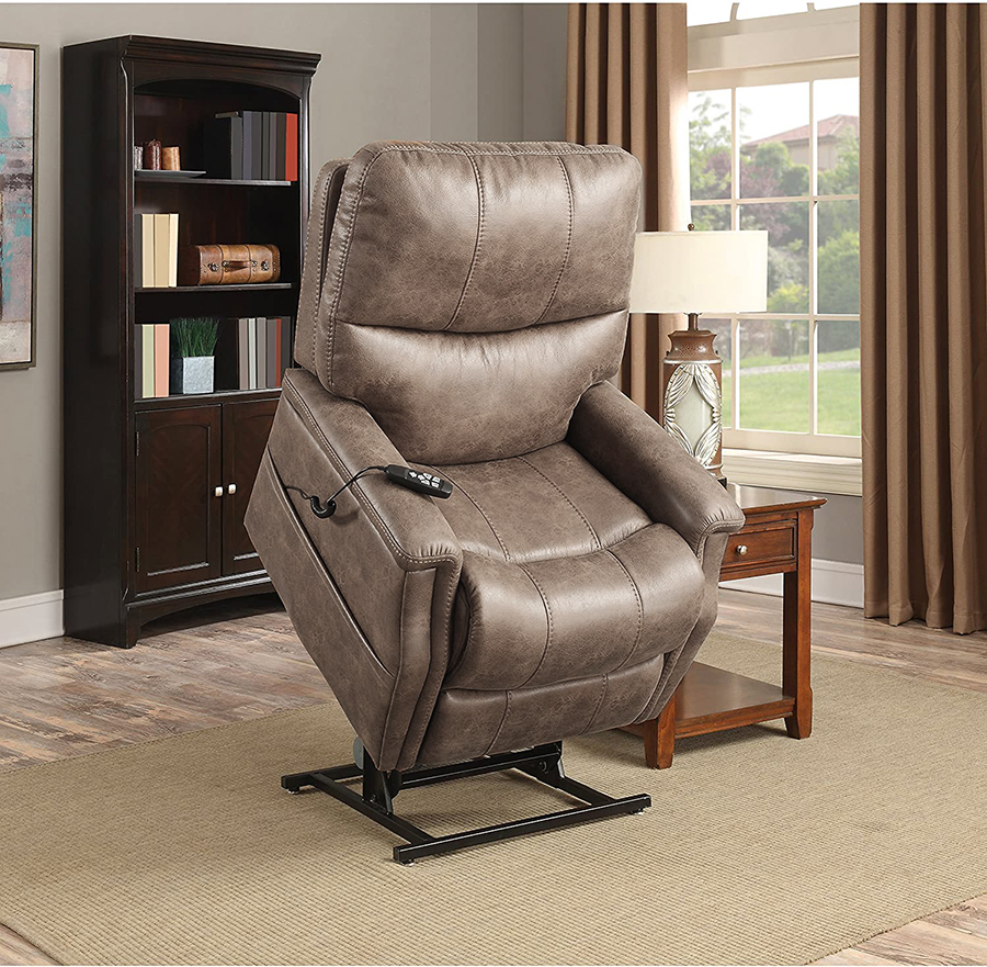 Leather Power Single Lift Chair