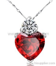 Fashionable Ruby Pendant Necklace?