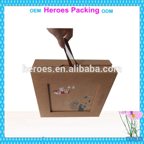 Trade Assurance Kraft paper boxes take away packing box