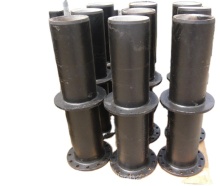 Bitumen Coated Flange Spigot End Pipe with Puddle