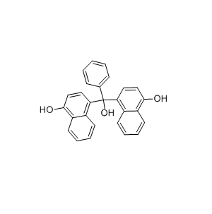 Wholesale Bis-(4-Hydroxy-1-Naphtyl)phenylmethanol CAS 6948-88-5