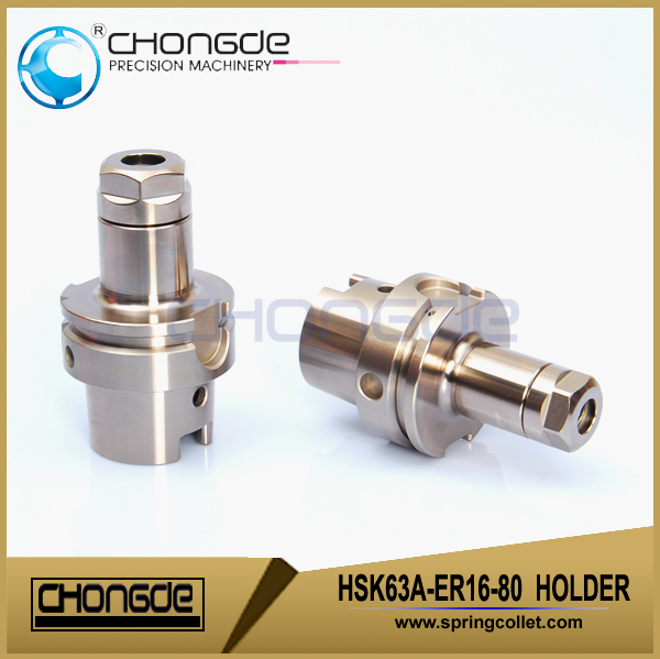 HSK63A-ER16-80 초정밀 CNC 공작 기계 홀더