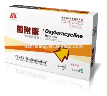 Oxytetracycline Injection Antibacterial drug for veterinary use