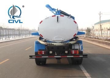 Sinotruk light Vacuum Pump Sludge Truck