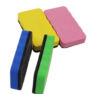 Customizable Wholesale Logo Dry Erase Whiteboard EVA Magnetic Felt Bone Shaped Eraser