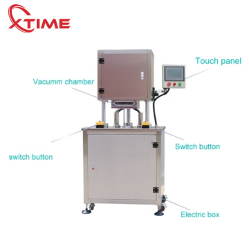 Nitrogen widget filling and sealing machine