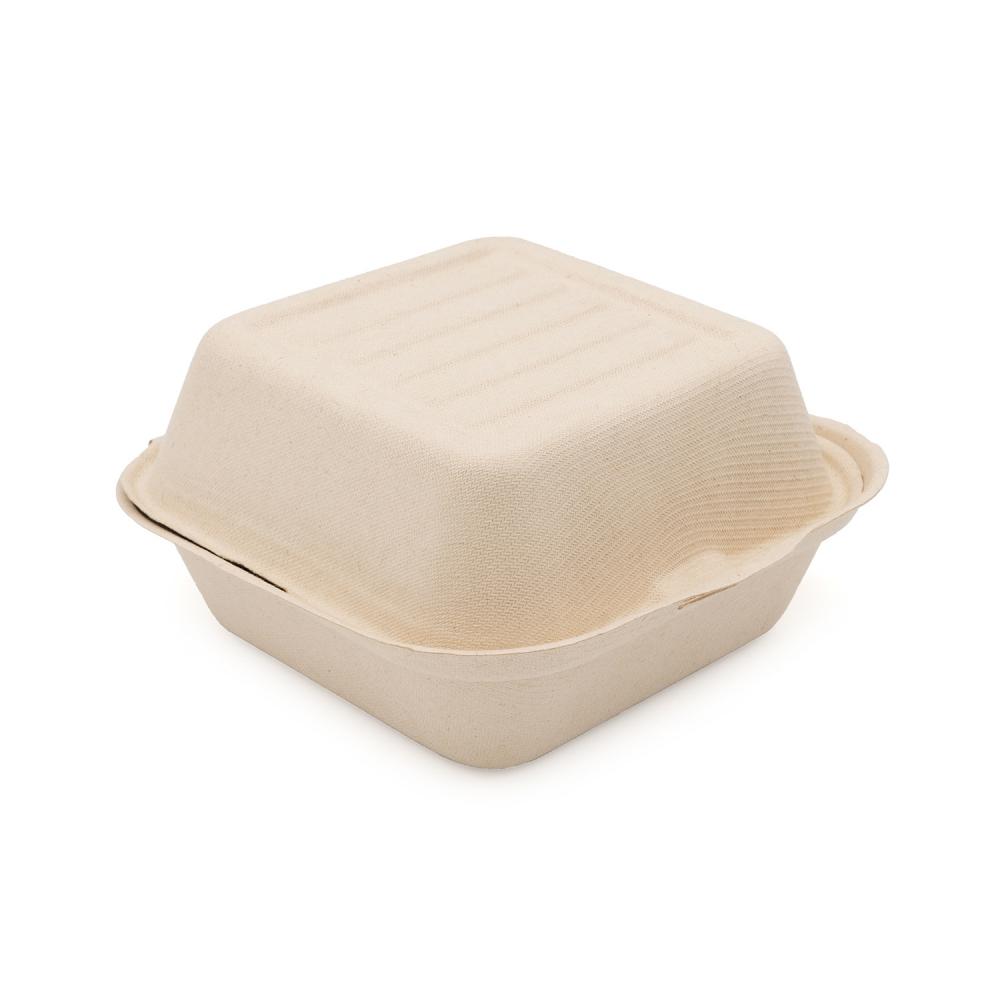 Microwaveable Disposable Containers Sugarcane Baggase Bento Food Container Bagasse Lunch Box To Go Lunch