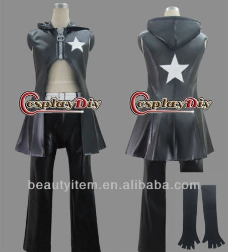 Black Rock Shooter from Vocaloid Cosplay Costume