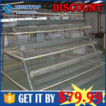 3 to 5 tiers layer egg chicken battery cage