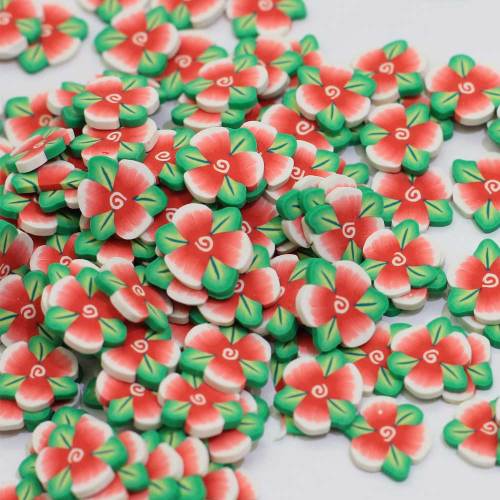 Cartoon Small Flower Polymer Clay Slices Mud Clay Slime Filling For Nail Art DIY Decor Phone Shell Accessories