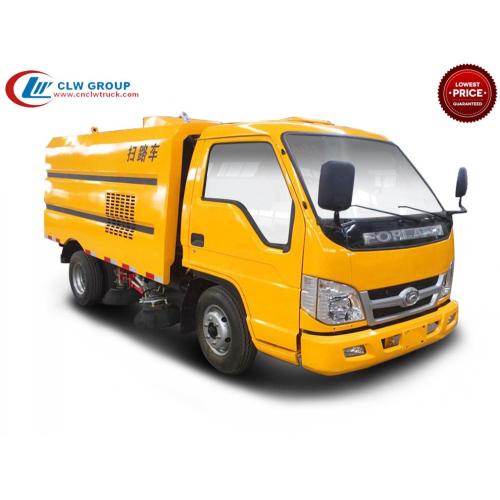 Camion balayeuse jaune HOT FOTON 2.5cbm