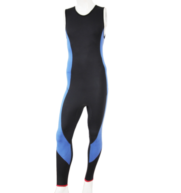 3mm neoprene printing male sleeveless wetsuit for kayaking