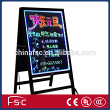 CE certificate writing fluorescent board led backlit signage