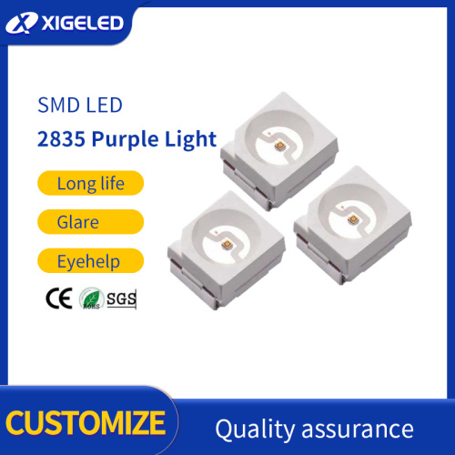 SMD LED LAMP حبة 2835 مصباح Bead Purple