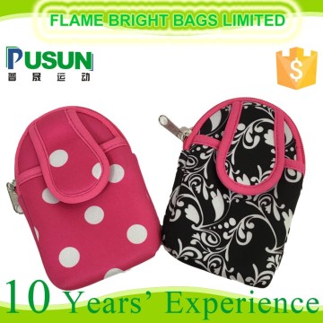 Promotional Neoprene Cell Phone Pouch For Girls