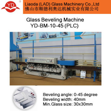 Glass flat edger & variable miter machine