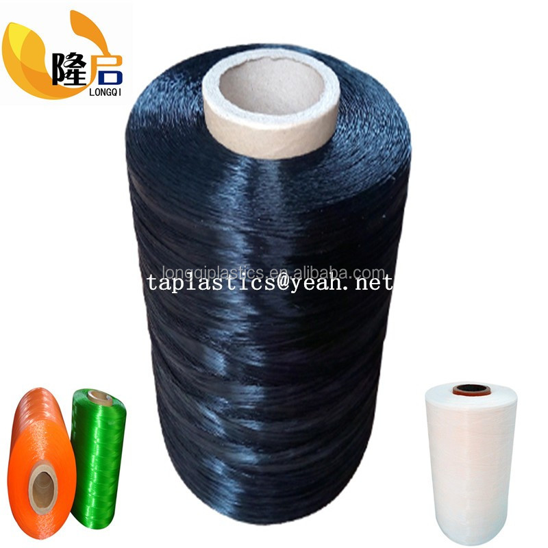 Elastic braid thread cord rubber outer covering polyethylene / pp monofilament yarn with added UV-protection