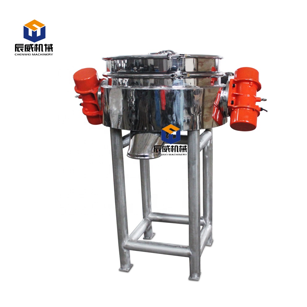 Miscellaneous rotary vibrating screen for small space