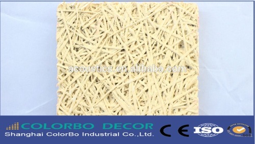 Wood wool Acoustic Panel Wood Fiber Ceiling Tile