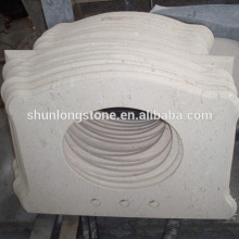 Beige marble vanity top,bathroom wash top