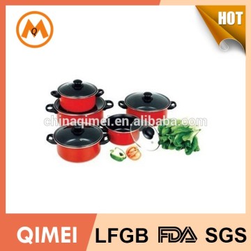 non stick coating carbon steel casserole set pans