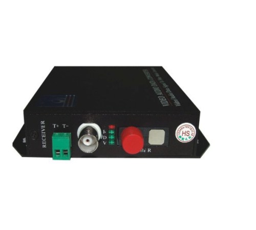 1Ch Video +1 Audio+1 Data Digital  Optical Transmitter/Receiver