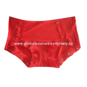 Women's Boyshorts, Made of 95% Cotton and 5% Elastane, Various Colors Available