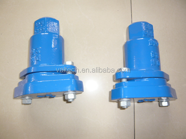 Ductile cast iron air released valve for potable line system