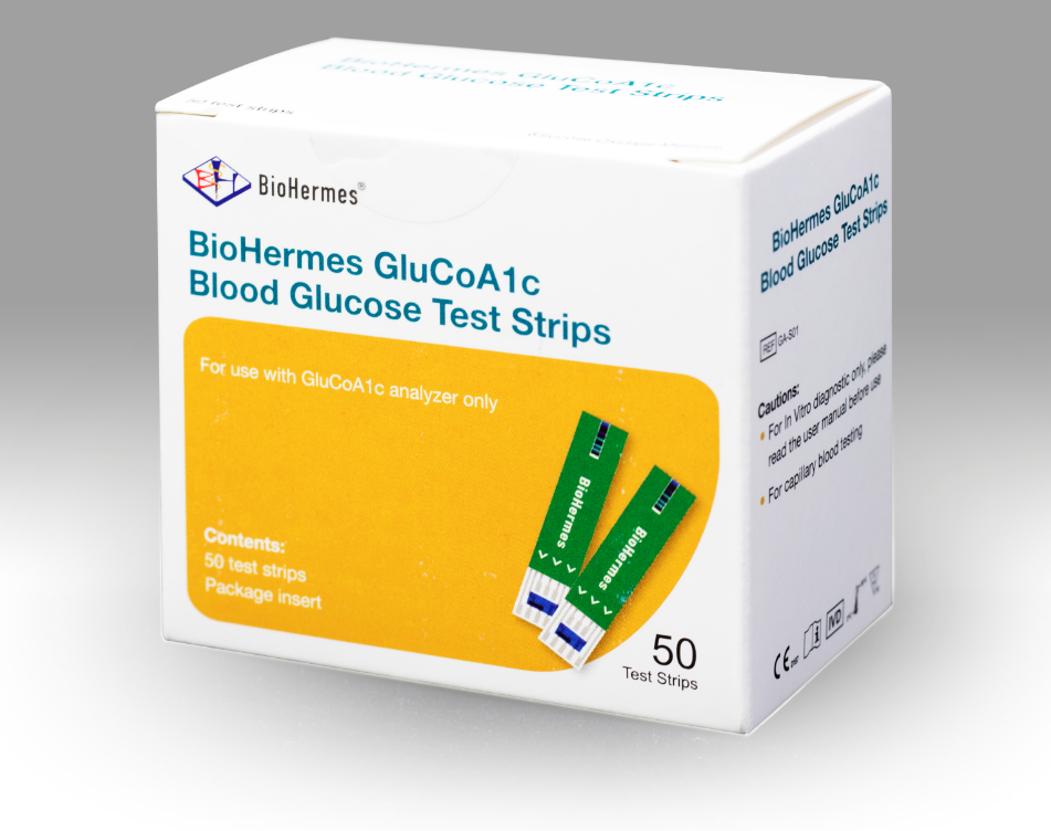 Kliniek bloedglucoseteststrip