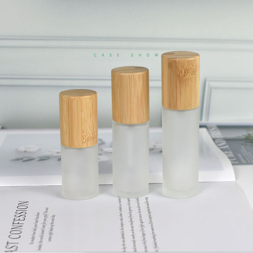 30ml 50ml 100ml 120ml bamboo pump bottle