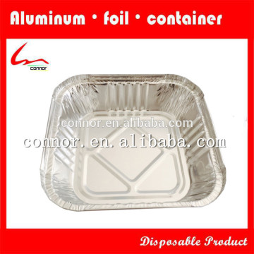 Disposable Aluminium Foil Square Cake Pan 6"