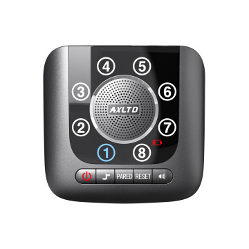 Wireless Metal Detection Alarm with Indoor/Outdoor Capability and Single Receiver