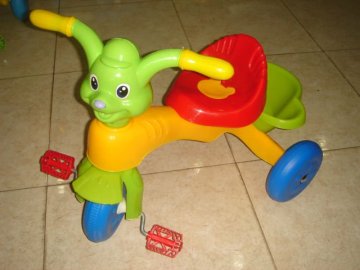 plastic kids tricycle, baby push tricycle