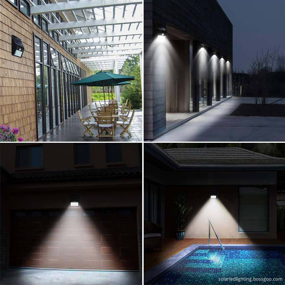 Outdoor Solar LED Wall Light