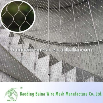 Flexible Stainless Steel Ferruled Wire Rope Mesh