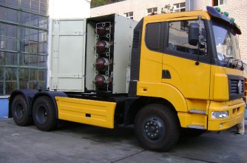 DFL4251A 6x4 CNG truck tractor