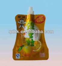 liquid Jelly and juice bag with spout