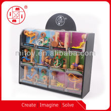 Mini Wooden Rope Puzzle from ICTI factory