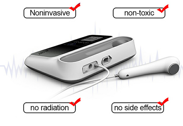 Latest clinical use pain relief ultrasonic therapy device