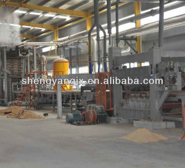 particle board prodution line