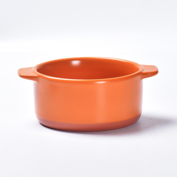 Benutzerdefinierte Farbe stapelbare Nudel-Keramik-Müslischale